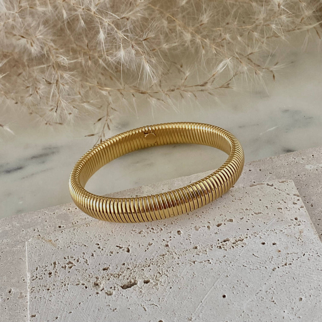 Link Stretch Bangle Bracelet