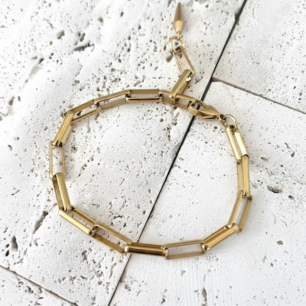 Large Paperclip bracelet